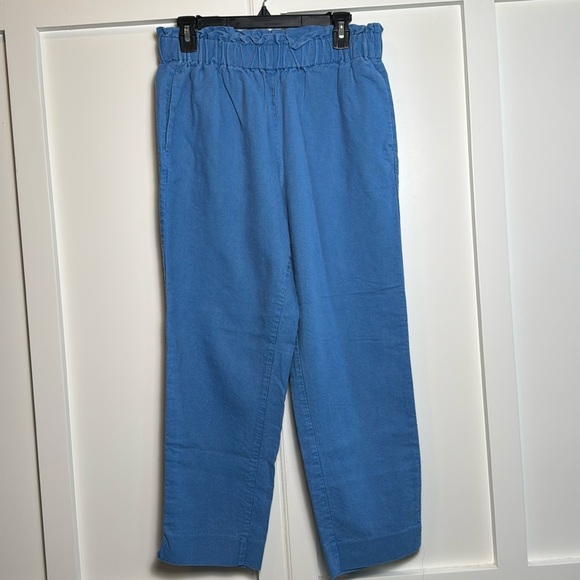 Ann Taylor elastic waist cropped pants - Picture 1 of 8